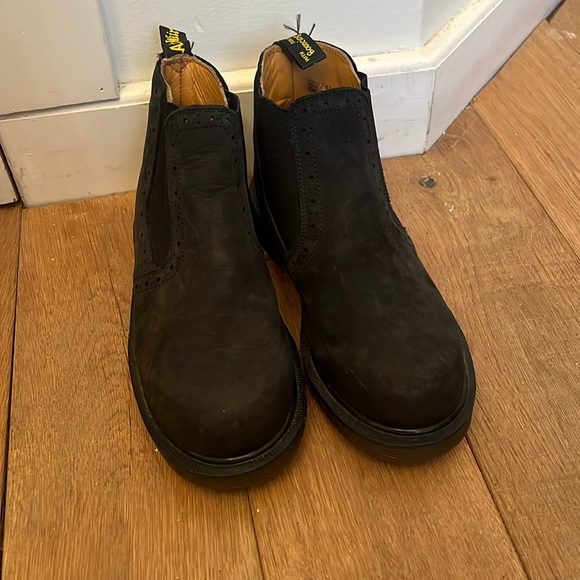 Black Suede Doc Martens - Picture 1 of 3